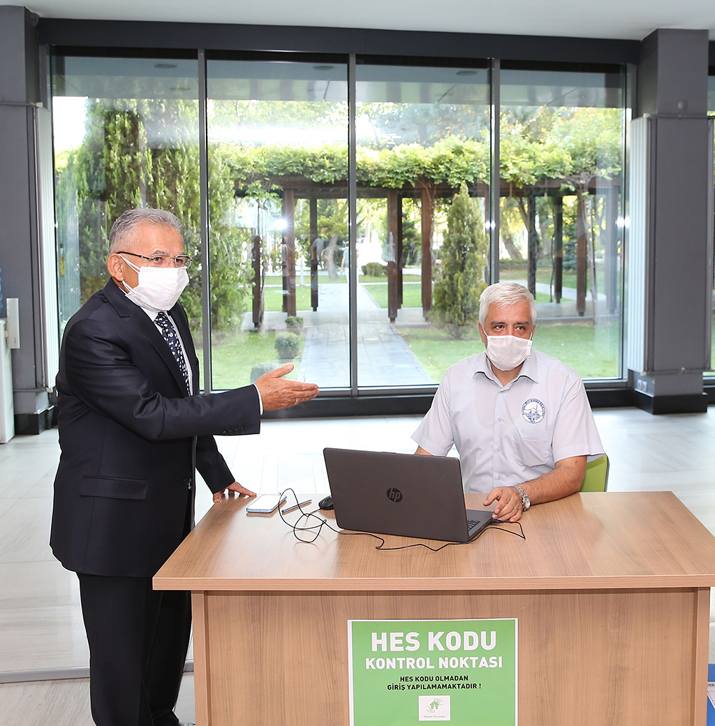 Doktor Başkan’dan Büyükşehir’de “HES KODU” Denetimi