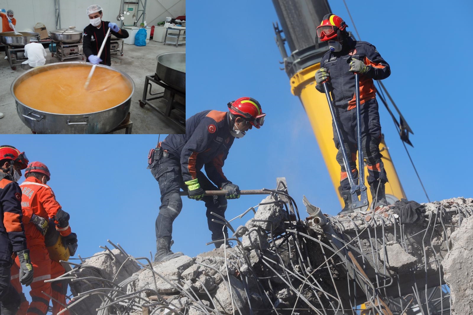 İBB ARAMA KURTARMA EKİPLERİ ZAMANLA YARIŞIYOR