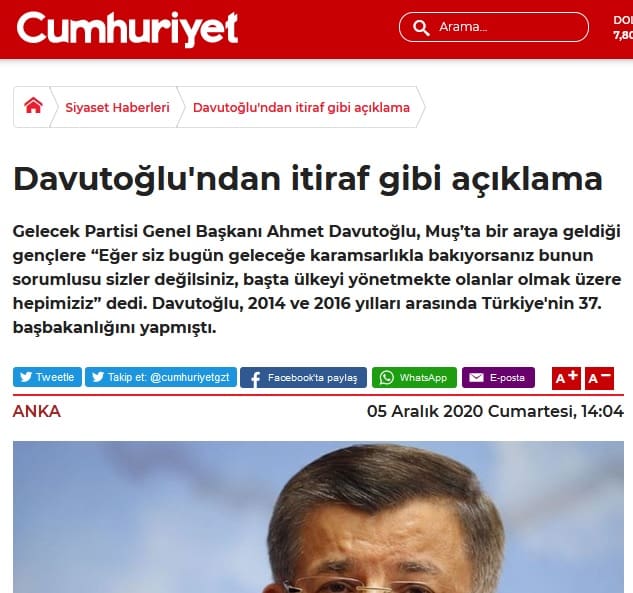 Cumhuriyet gazetesinden Davutoğlu’na alçak itibar suikastı 1 – compressed uiry