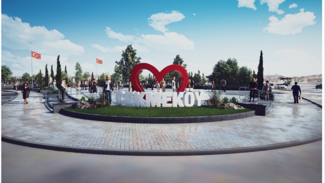 ÇEKMEKÖY’DE KARANFİL PARK YENİLENİYOR