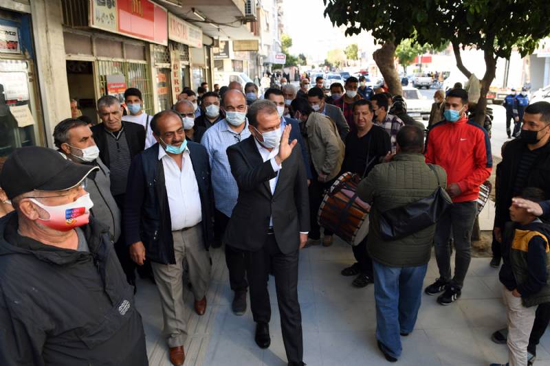 Esnaftan Başkan Seçer’e ‘yoğun ilgi