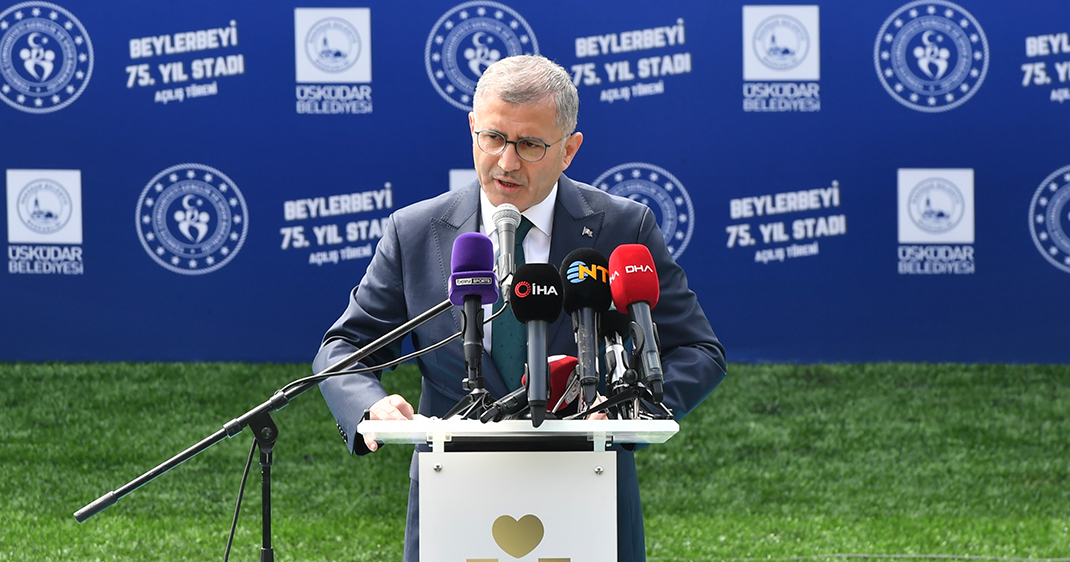 YENİLENEN BEYLERBEYİ STADYUMU HİZMETE AÇILDI