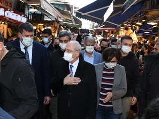 CHP Genel Başkanı Kılıçdaroğlu’ndan Kadıköy Turu