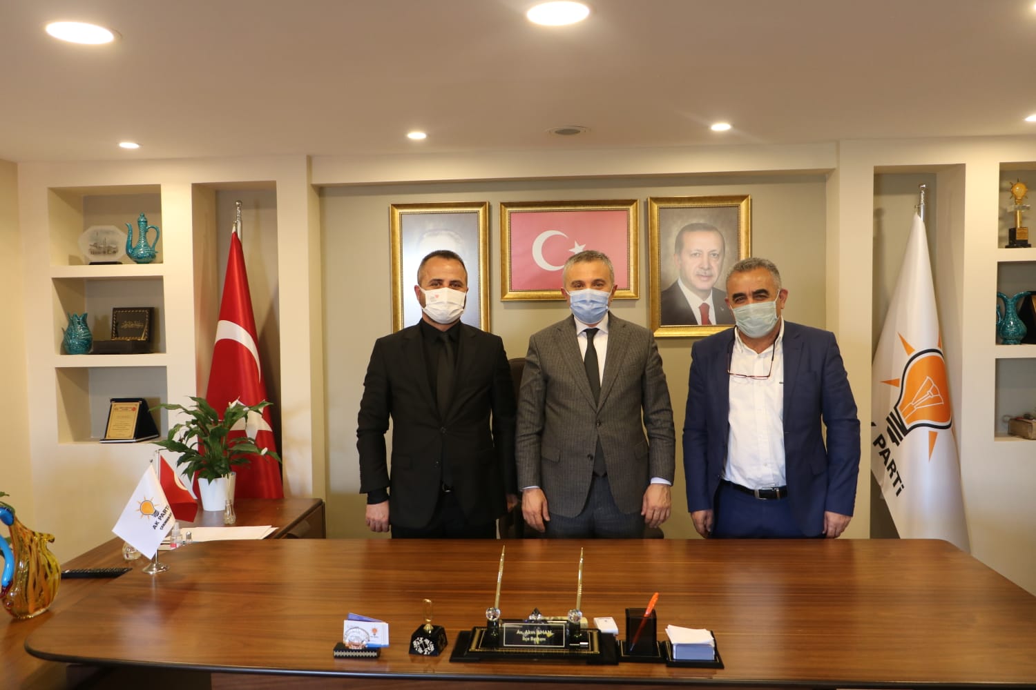 Türkiye Değişim Partisi’nden AK Parti’ye nezaket ziyareti