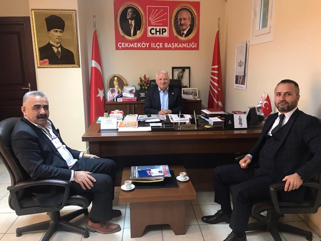 Çekmeköy Türkiye Değişim Partisi’nden, CHP’ye ziyaret