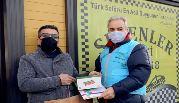 Çankaya Ankara Nüfusu Kadar Maske Dağıttı