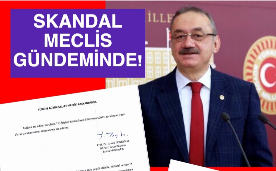 İYİ Parti, Bursa Büyükşehir Belediyesi’ndeki ‘İnsan Kaçakçılığı’ skandalını TBMM’ye taşıdı.