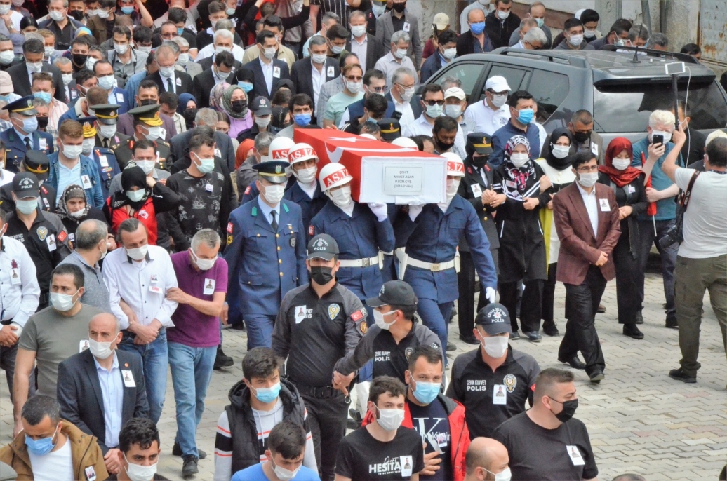 Şehit Uzman Çavuş Ahmet Asan Sonsuzluğa Uğurlandı