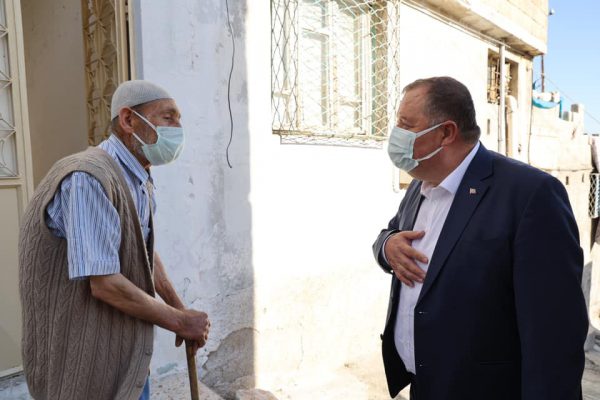 BAŞKAN RAMAZANDAN ÇAT KAPI ZİYARET