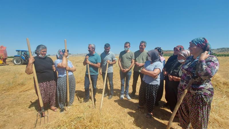 Dersimli komünist Başkan Maçoğlu Besni’de: Birlikte üretmek için buradayız
