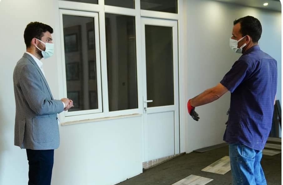 Başkan,Karagöl Ali Özgül Konukevindeki Çalışmaları Yerinde İnceledi