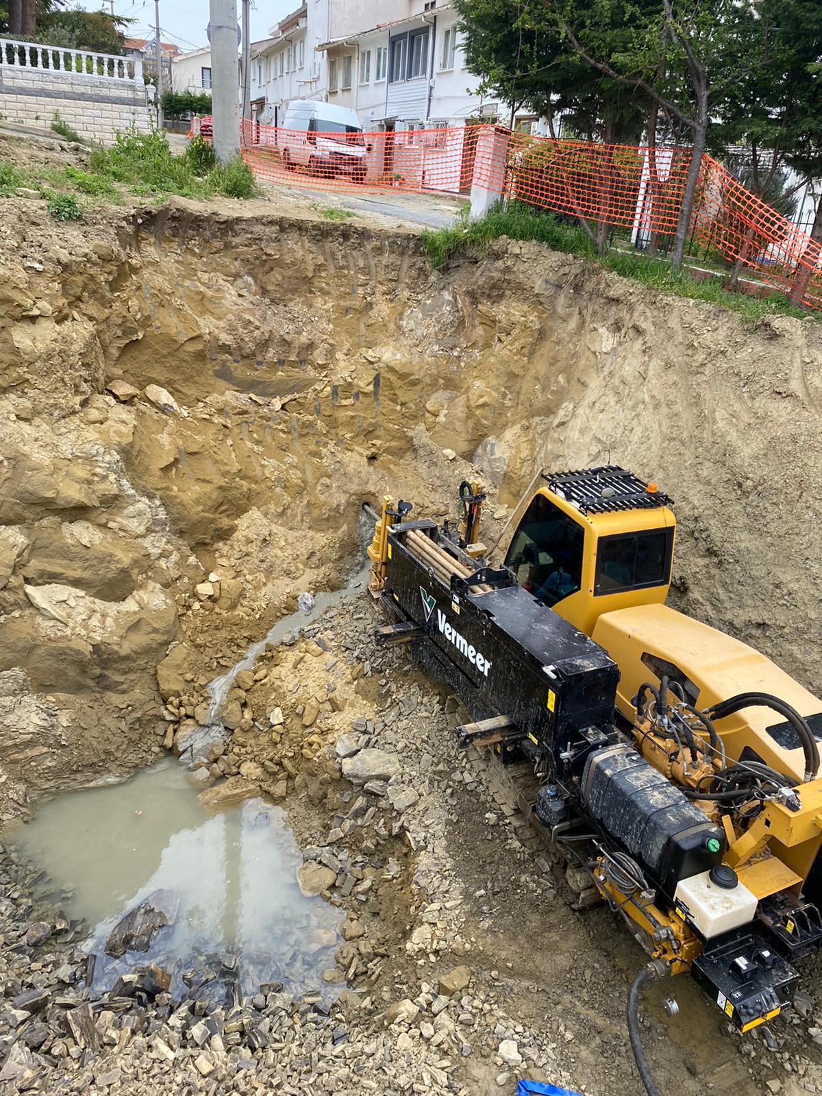 İSKİ GÜMÜŞYAKA SAHİLİNDEKİ ÇALIŞMALARDA SONA YAKLAŞTI