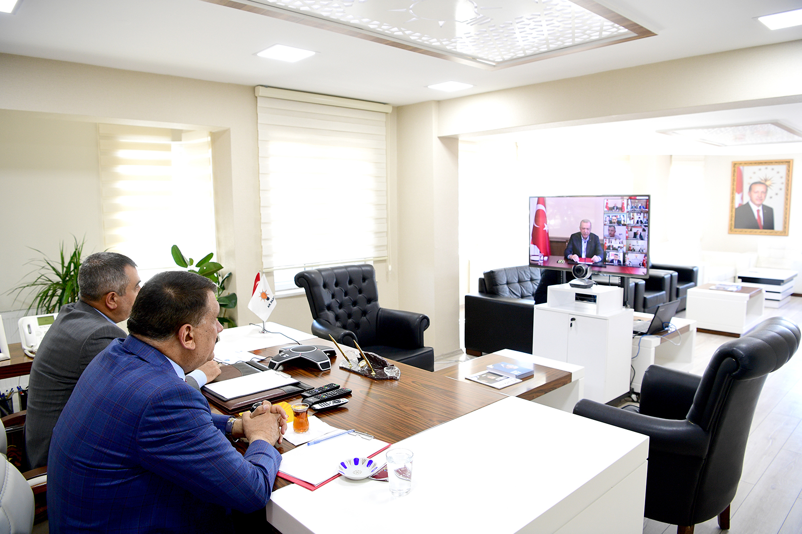 Gürkan: Başkan Erdoğan ile zoom üzerinde bayramlaştı