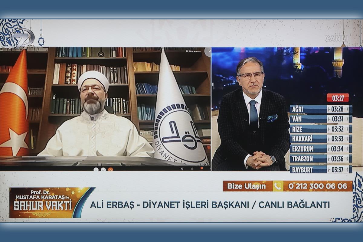 Prof. Dr. Ali Erbaş, “Bayram namazı da Cuma namazı gibi”