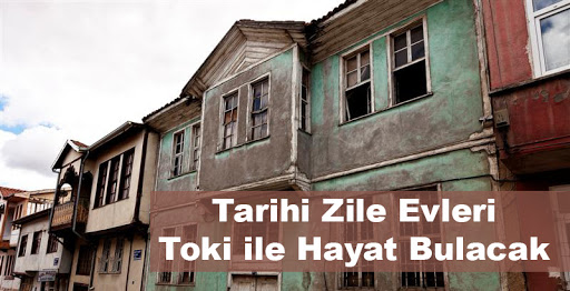 Evi olanın başına Talih kuşu kondu: TOKİ, Tarihi Zile Evleri İçin Umut Oldu