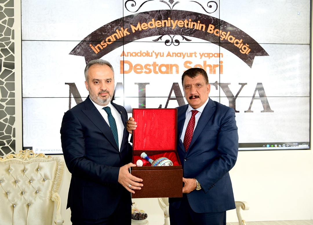 MALATYA BAŞKAN ALİ NUR AKTAŞ’I MİSAFİR ETTİ