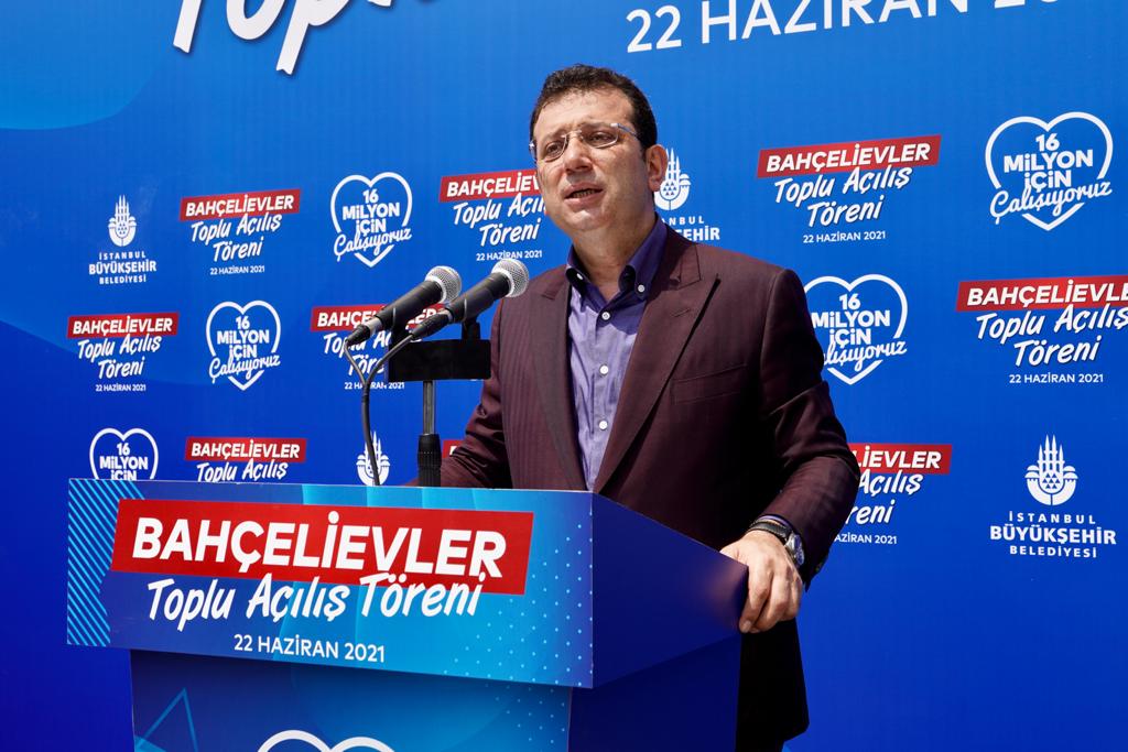 İBB BAŞKANI İMAMOĞLU’NDAN “MÜZİK YASAĞI” GÖNDERMESİ: “12’DEN SONRA DA KULAKLIKLA DİNLEYEREK GELECEĞE BAKACAĞIZ”