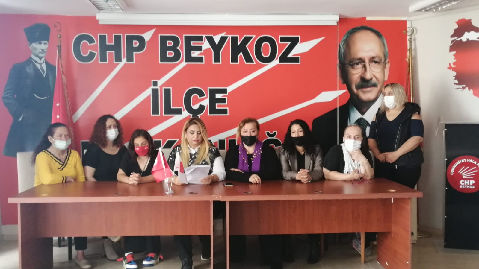 CHP’Lİ KADINLAR HAYKIRDI: İSTANBUL SÖZLEŞMESİ’NDEN DEĞİL ÖNÜMÜZDEN ÇEKİLİN!