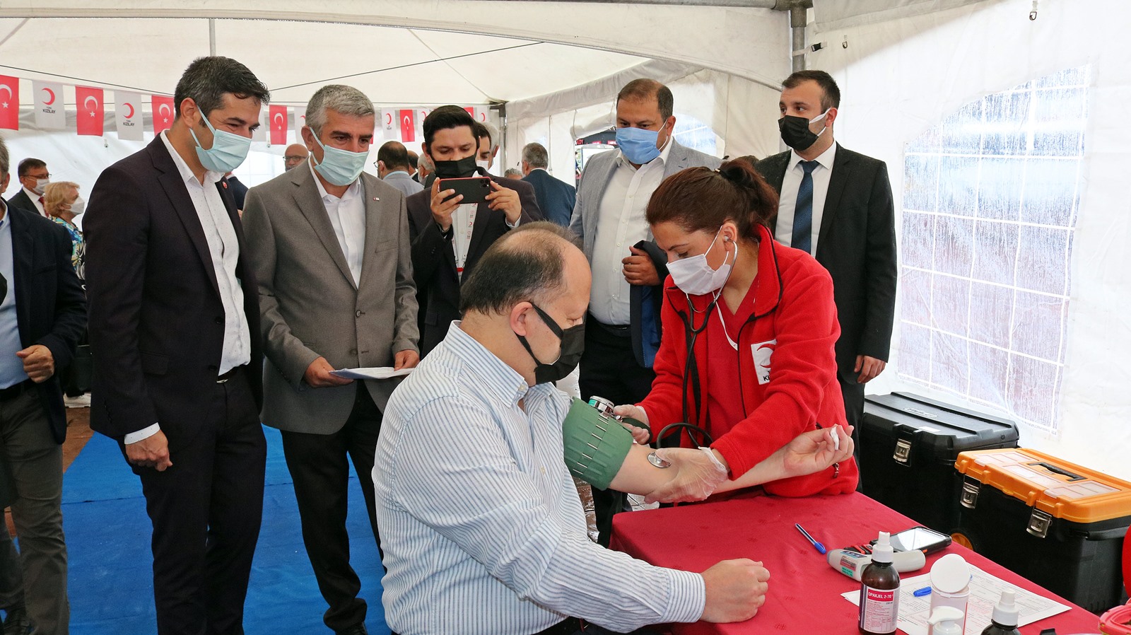 Maltepe Kaymakamlığının katkılarıyla kan alma seferberliği başlatıldı