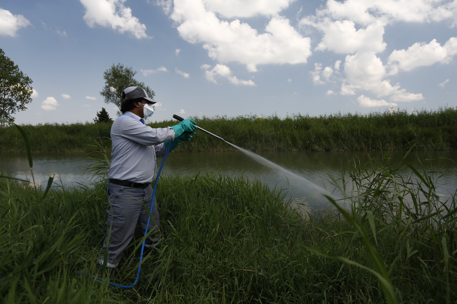 İBB 526 BİN 125 SİVRİSİNEK ÜREME KAYNAĞINDA İLAÇLAMA GERÇEKLEŞTİRDİ