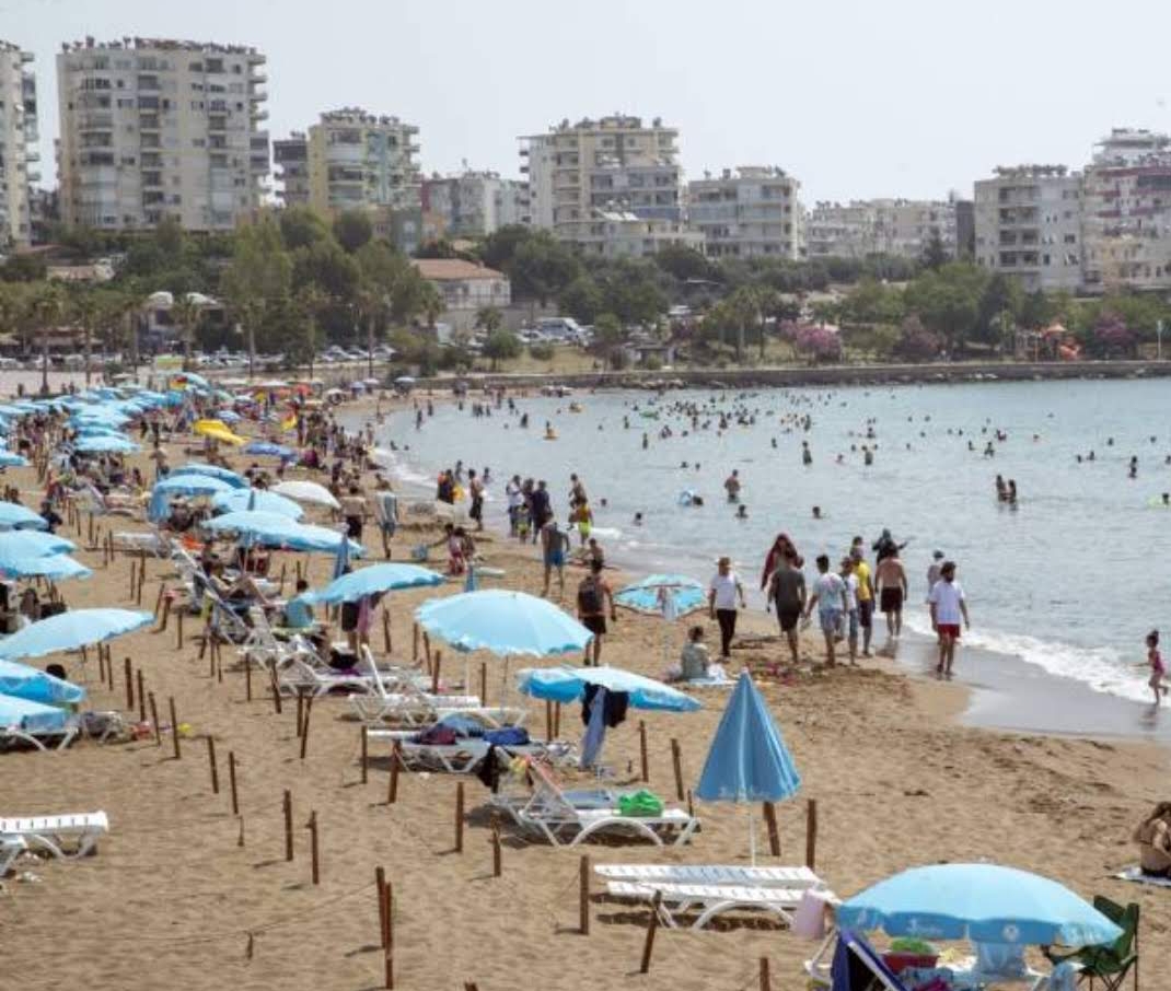 Yasakların kalkmasının ardından, Mersin’e turist akını