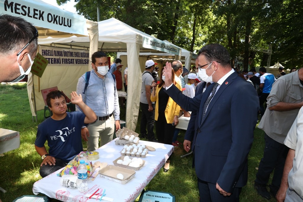 Tokat’ta Özel Çocuklar Şenlikte Buluştu