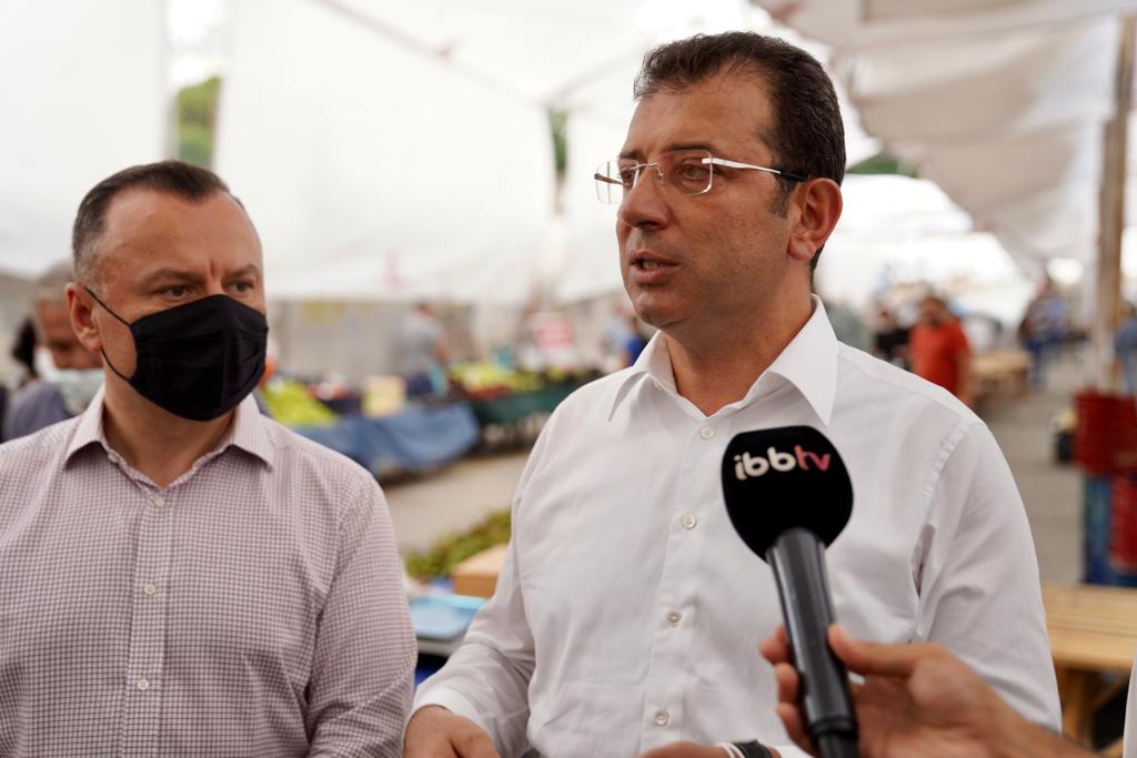 İBB ULUS ÜRETİCİ PAZARI HİZMETE AÇILDI