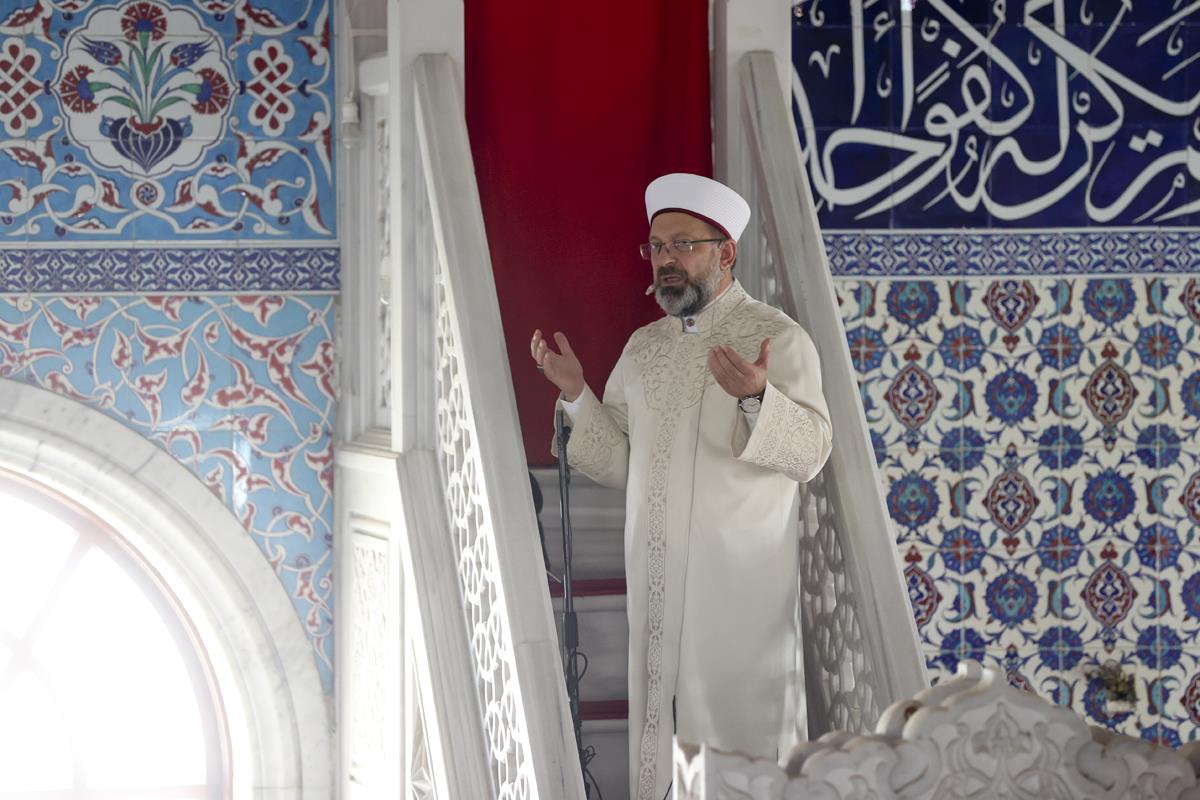 Başkan Erbaş: “Ormanları yakanlar, dünyanın en zalim ve hain kişileridir”