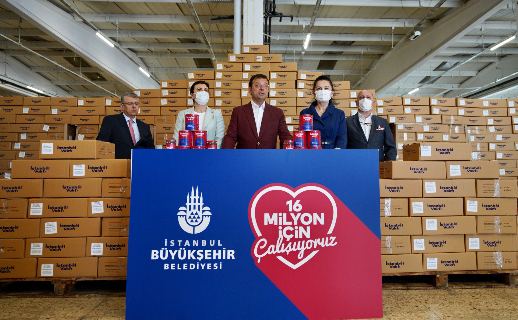 İMAMOĞLU: “GEÇEN YIL KURBAN ETİ DAĞITIMINDA 132 BİN AİLEYE ULAŞMIŞTIK, BU YIL 231 BİN AİLEYE ULAŞIYORUZ”