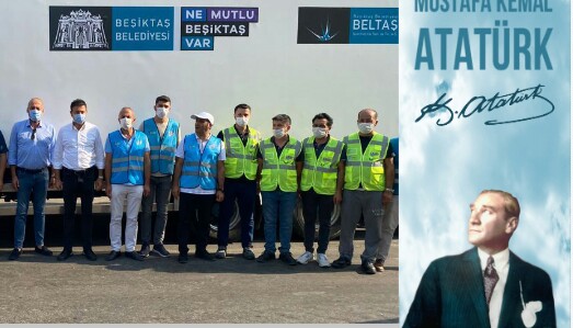 Sevilen CHP’li Başkan Akpolat Milas’ta Belediye Ekiplerine Destek Olabilmek için yangın bölgesinde incelemelerde bulundu