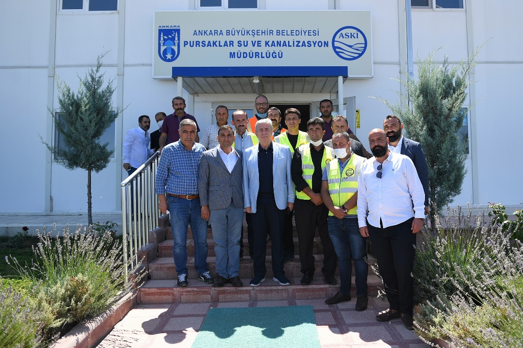 BAŞKAN YAVAŞ,PURSAKLARDA ESNAF, VATANDAŞ VE MUHTARLARLA BULUŞTU