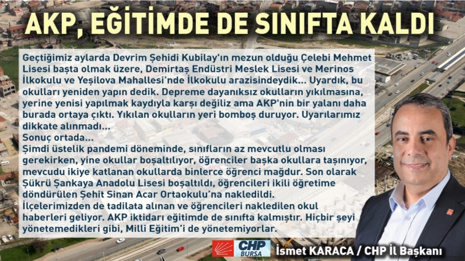 Yenisi yapılacak diye yıkılıp ortada bırakılan okullarda binlerce öğrenci mağdur