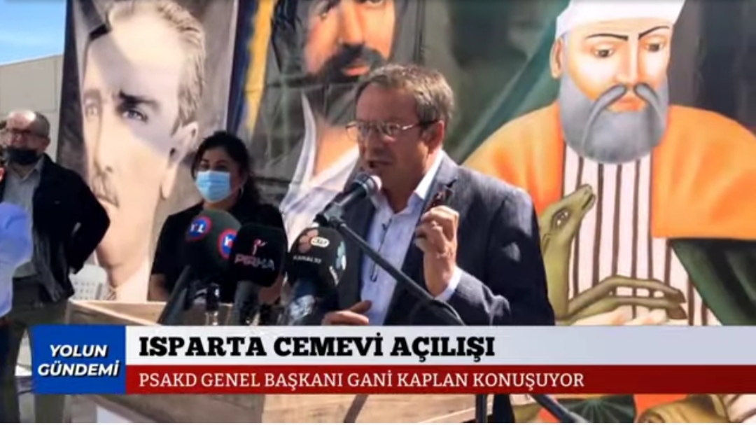 Isparta’da cemevi açılışında gerginlik yaşandı, belediye başkanı Kaplan’ın üzerine yürüdü