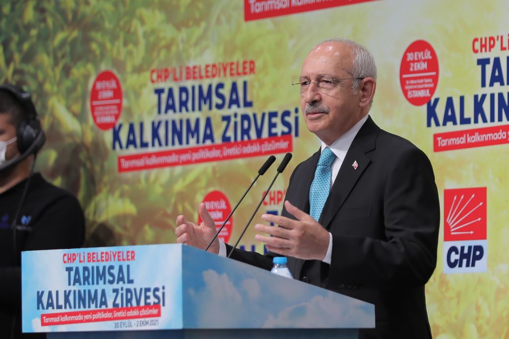 CHP LİDERİ KILIÇDAROĞLU, ‘TARIMSAL KALKINMA ZİRVESİ’NDE KONUŞTU: AKLI KULLANMAYIP COPU KULLANIRSANIZ, DEVLETİ YÖNETEMEZSİNİZ