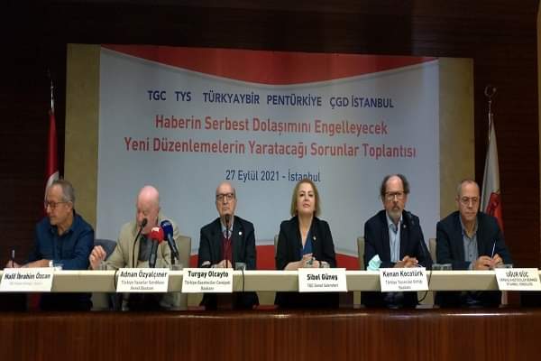 Türkiye Gazeteciler Cemiyeti Başkanı Turgay Olcayto, “Sosyal Medya Yasası’na gazetecilik faaliyeti dahil edilmesin”