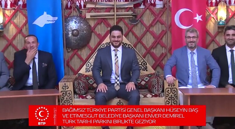 Ankara Etimesgut’ta Prof. Dr. Haydar Baş Parkı… Açılışa BTP lideri ve kurmayları da katıldı