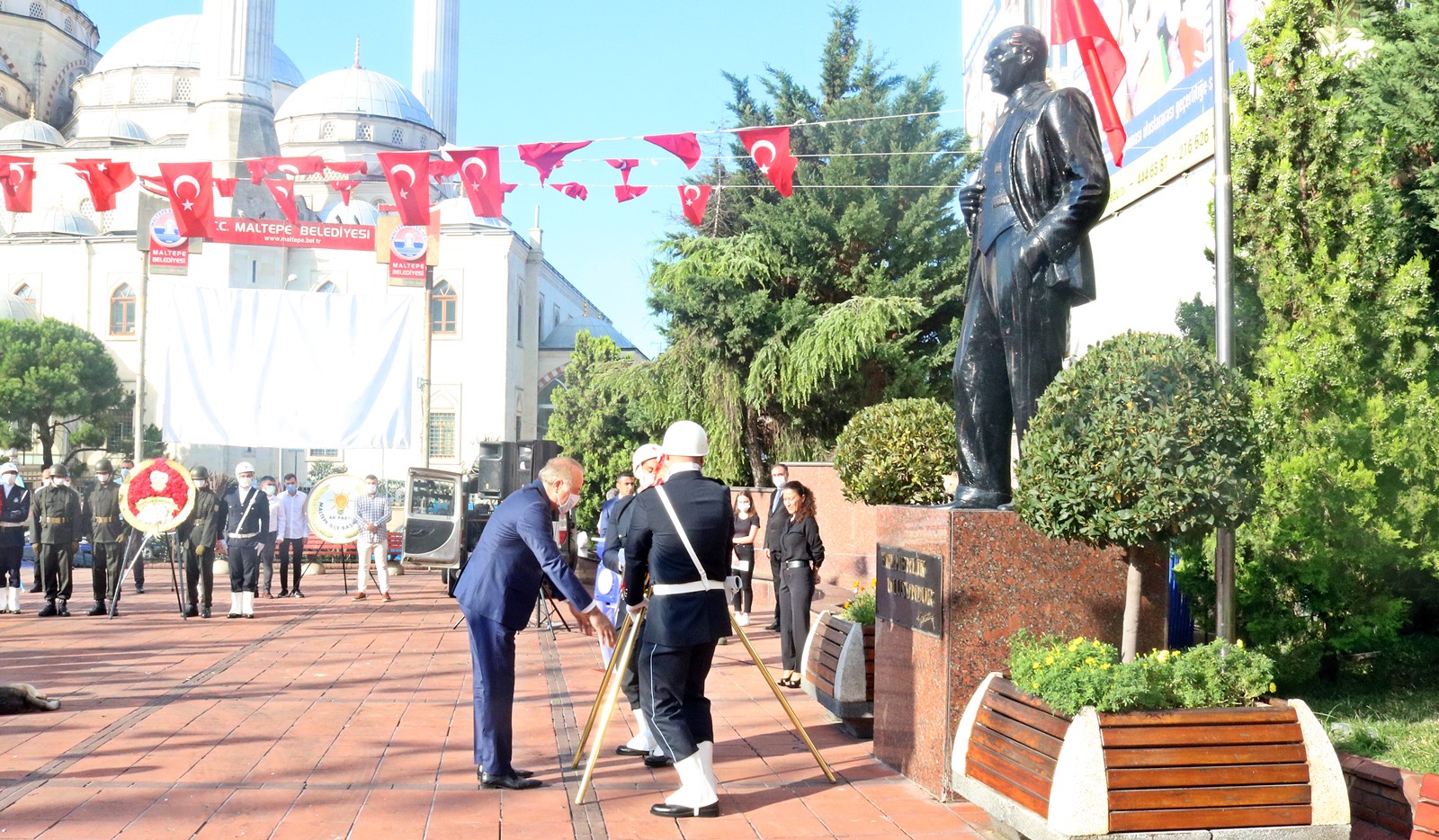 Gaziler Günü Maltepe’de Törenle Kutlandı