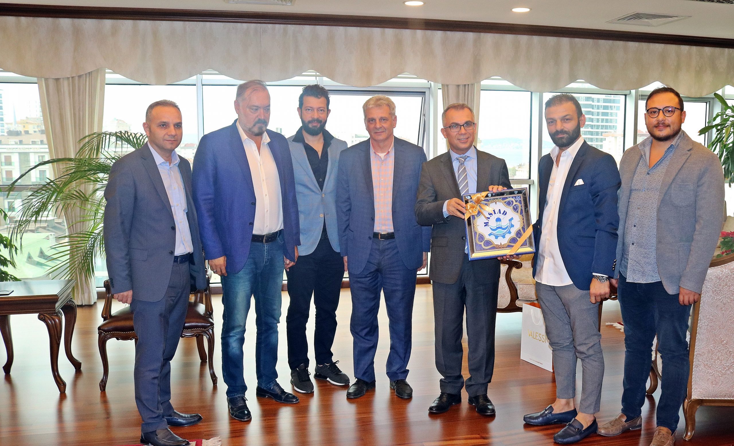 MASİAD’dan Kaymakam Tiryaki’ye hayırlı olsun ziyareti