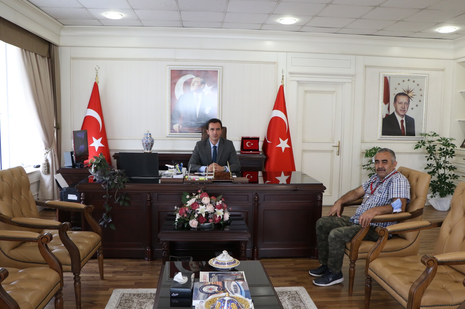 Kaymakam Karakaya’ya Acar’dan hayırlı olsun ziyareti