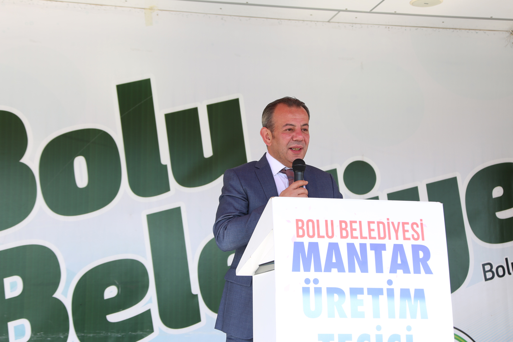 Bolu Belediyesi kurduğu mantar üretim tesislerinin açılışını yaptı