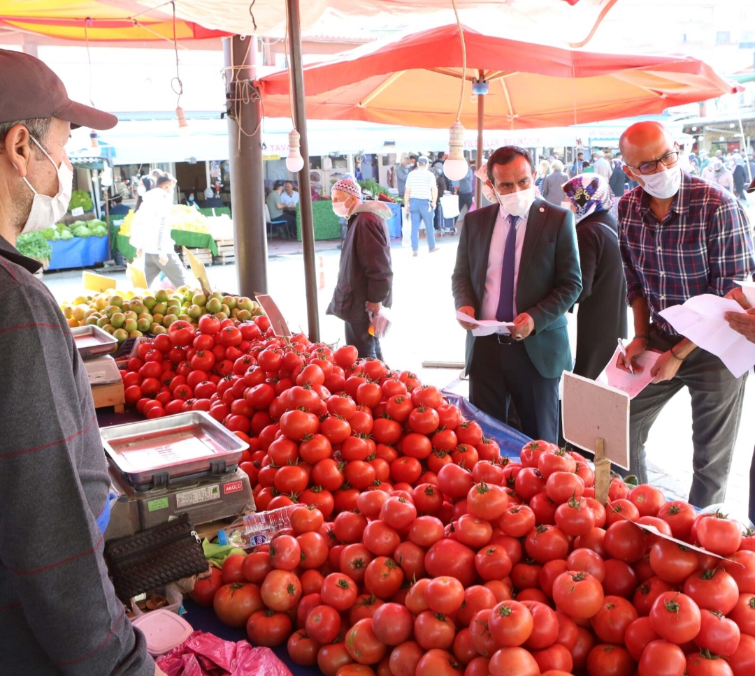Bolu Belediyesi’nden pazar denetimi