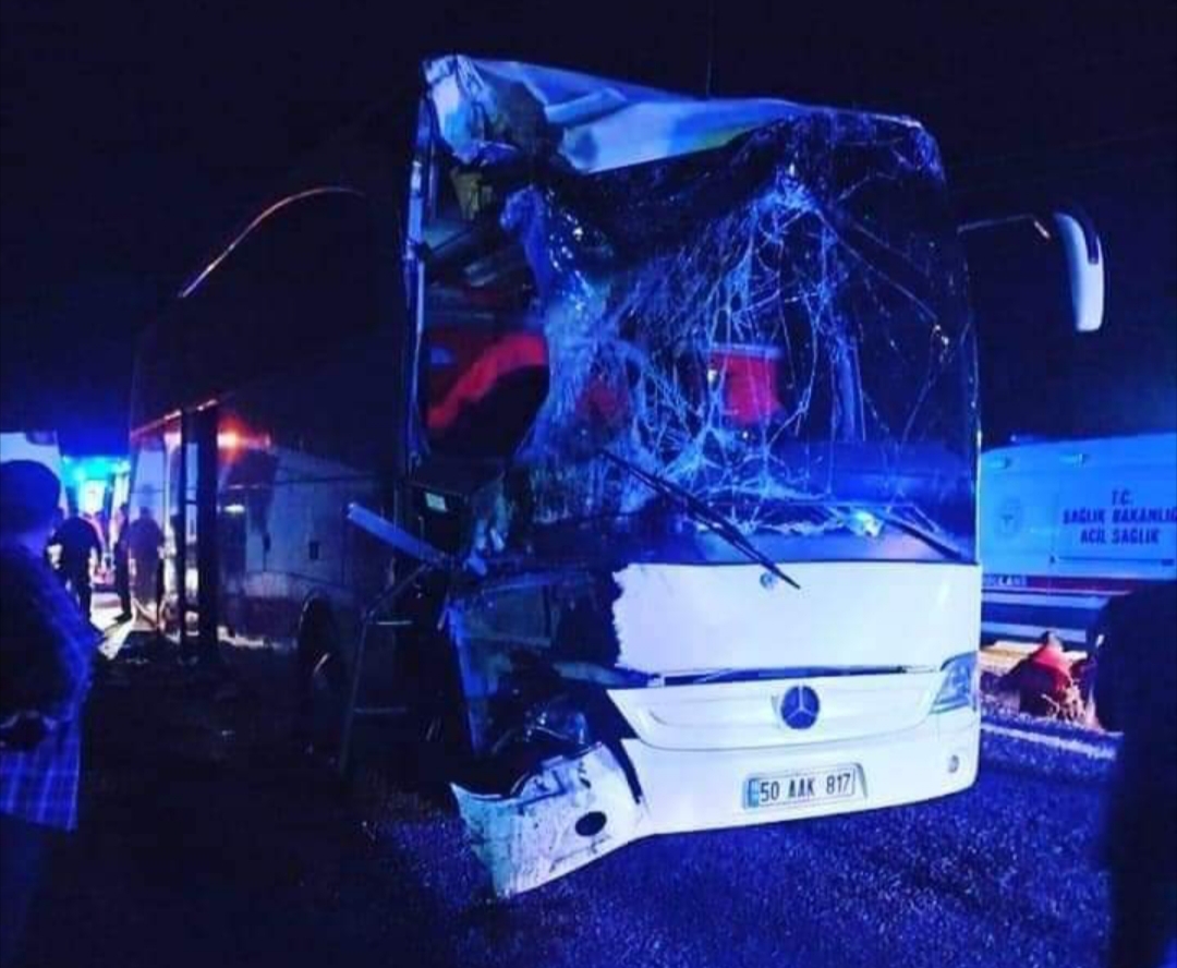 Hacı Bektaş’ı Veli, yolunda otobüs kazası