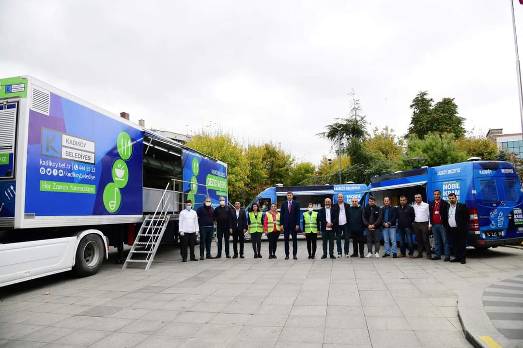 Kadıköy’de Gezici Aşevi Hizmete Girdi