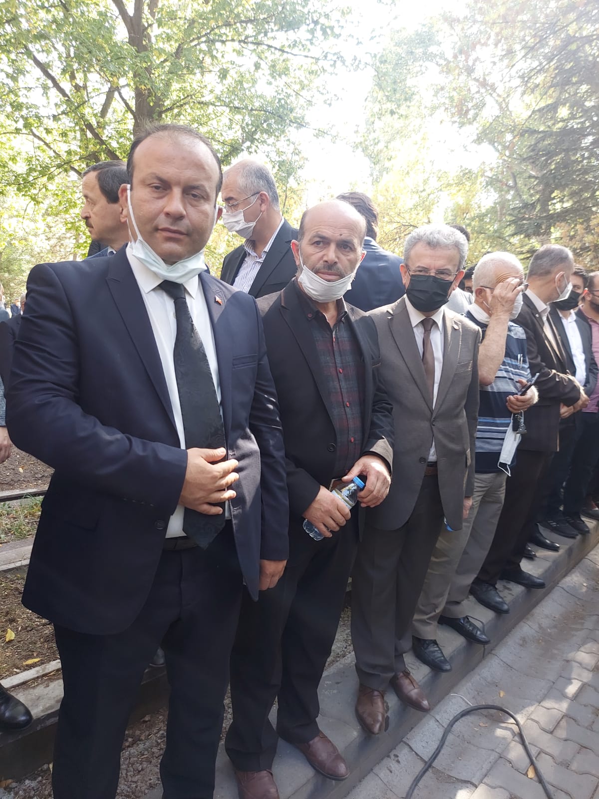Umut Partisi Genel Başkanı Bozkurt'tan Saadet Partisine taziye ziyareti