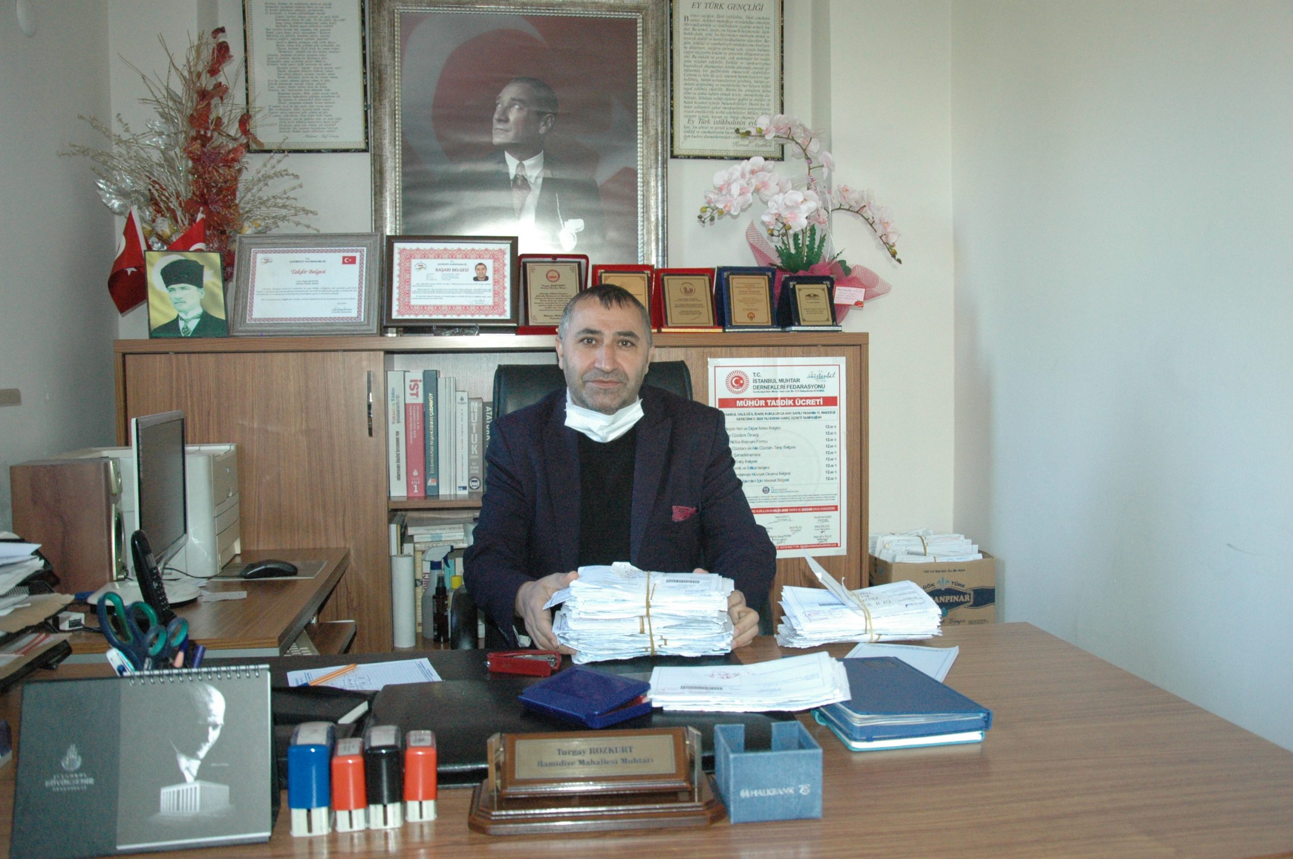 Çekmeköy Hamidiye Mahallesi Muhtarı Turgay Bozkurt: “Postacı Değiliz, Muhtarız!”