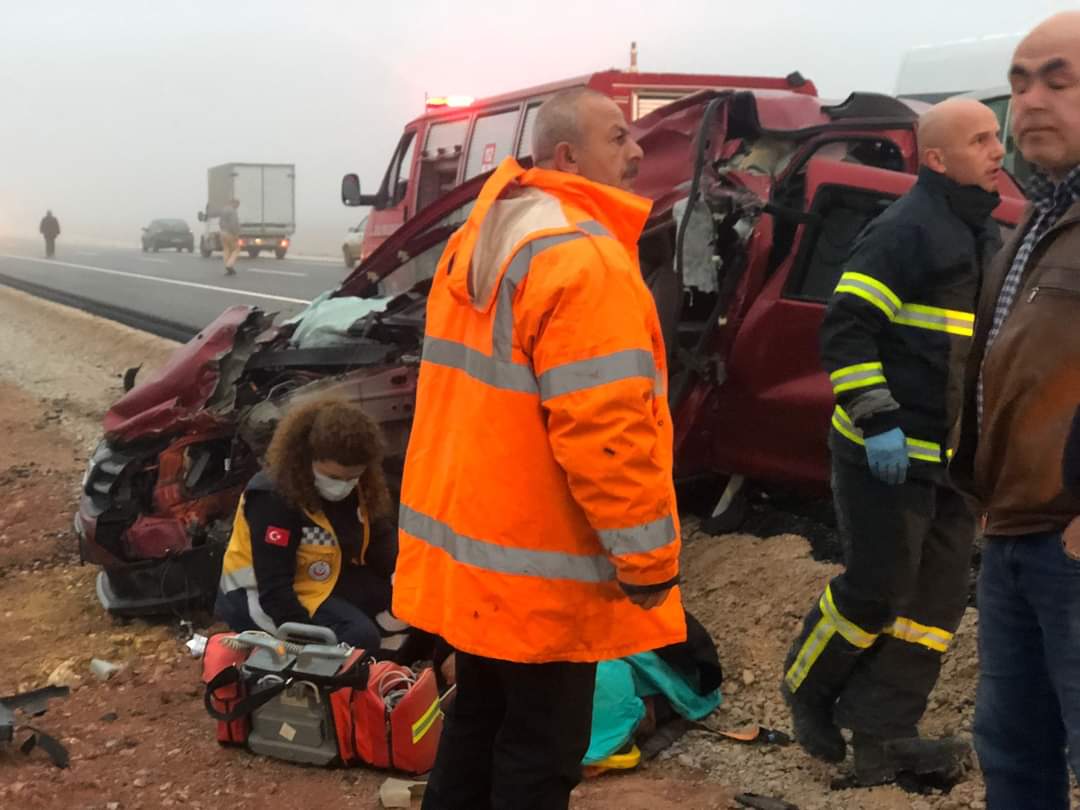 Zile Karayün belinde feci kaza