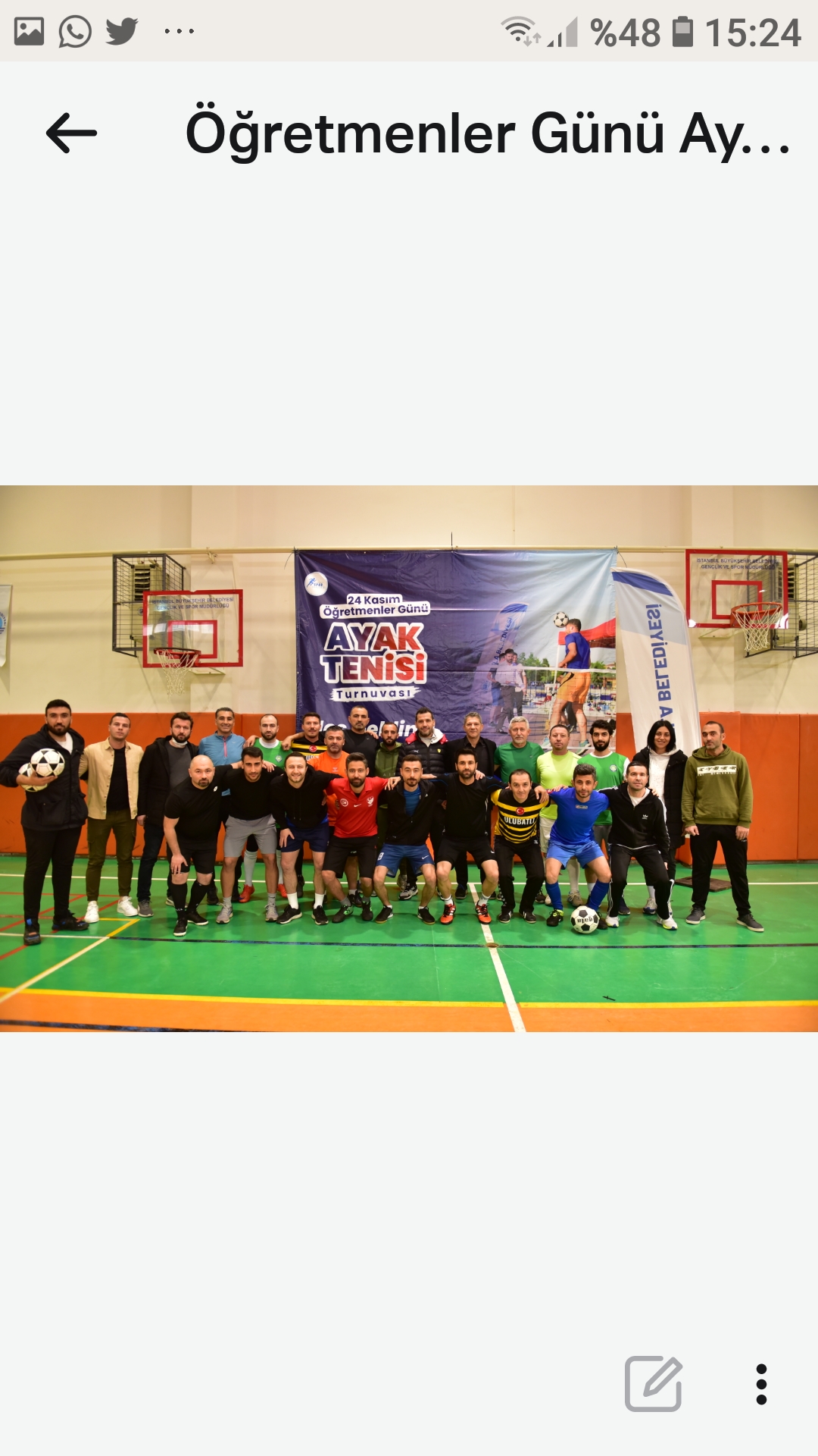 TUZLA BELEDİYESİ’NDEN ÖĞRETMENLER GÜNÜ’NE ÖZEL TURNUVA