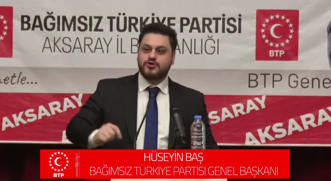 BTP lideri Hüseyin Baş, 4 bin yıldır var olan buğdayı üretemez hale geldik