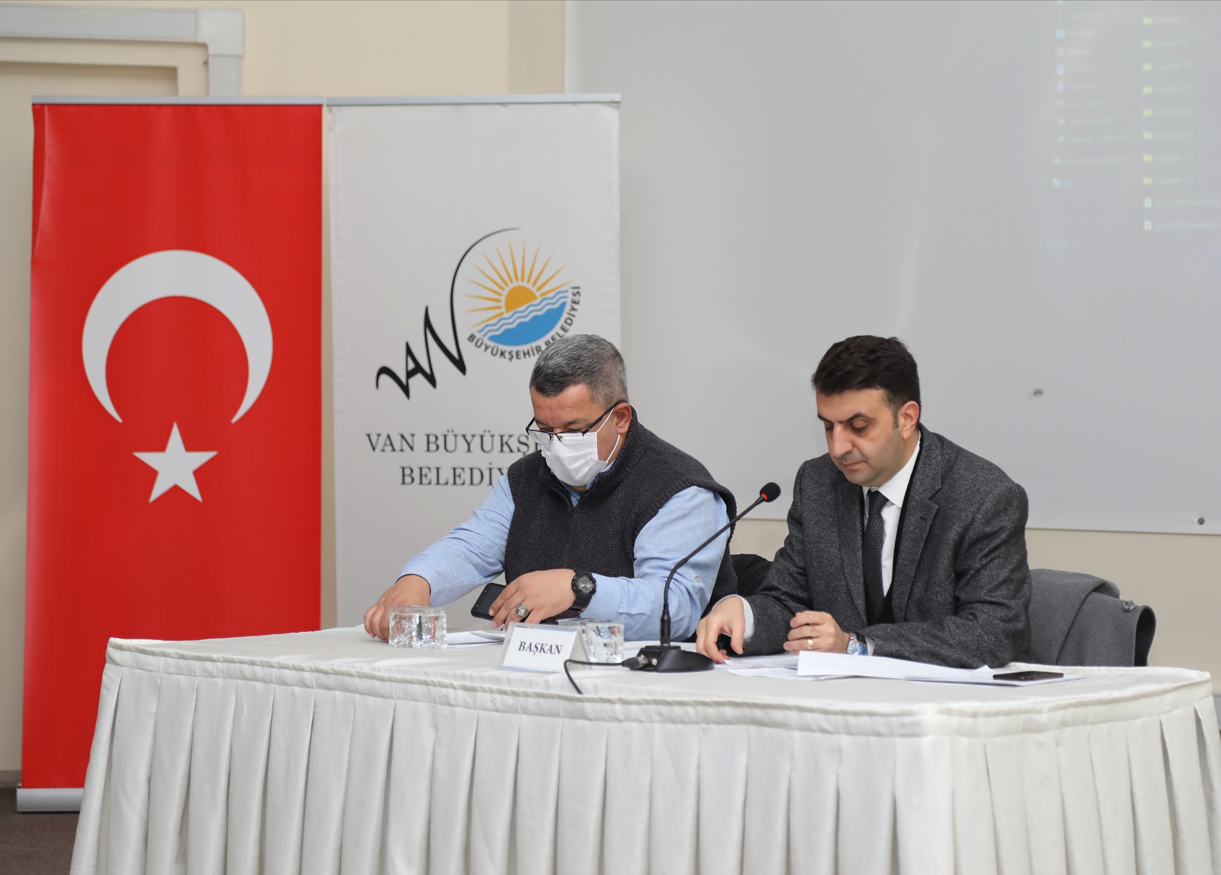 VAN BÜYÜKŞEHİR BELEDİYESİ ARALIK AYI UKOME TOPLANTISI YAPILDI