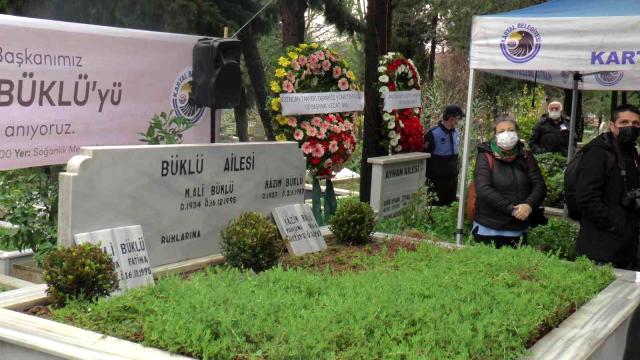 Eski Kartal Belediye Başkanı Mehmet Ali Büklü mezarı başında anıldı